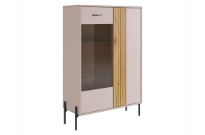 ДОМИНИКА Комод (со стеклом) в Троицке - troick.ok-mebel.com | фото