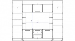 ДУБЛИН Гостиная в Троицке - troick.ok-mebel.com | фото 2