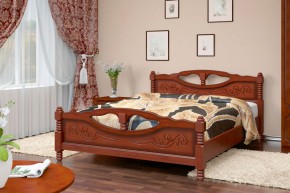 ЕЛЕНА-4 Кровать из массива (орех) в Троицке - troick.ok-mebel.com | фото