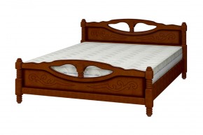 ЕЛЕНА-4 Кровать из массива (орех) в Троицке - troick.ok-mebel.com | фото 2