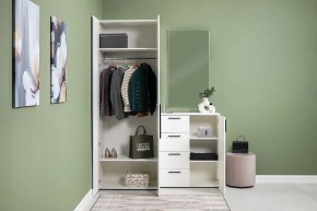ЭЙР прихожая (модульная) Белый Шагрень в Троицке - troick.ok-mebel.com | фото 25