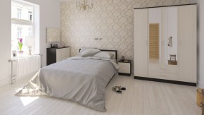 Фиеста Кровать 1600, цвет венге/дуб лоредо, ШхГхВ 163,5х203,5х80 см., сп.м. 1600х2000 мм., без матраса, основание есть в Троицке - troick.ok-mebel.com | фото 5