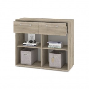 ФЛОРИДА Гостиная (модульная) дуб серый/белый в Троицке - troick.ok-mebel.com | фото 7