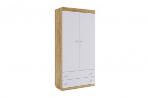 ФОРСАЖ К2 Детский гарнитур (крафт золотой/белый) в Троицке - troick.ok-mebel.com | фото 17