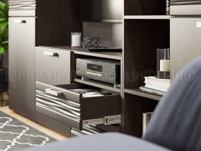 АСТИ Гостиная Вариант №1 МДФ (Венге) в Троицке - troick.ok-mebel.com | фото 2