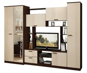 Гостиная Флора (венге/лоредо нов.) в Троицке - troick.ok-mebel.com | фото 2