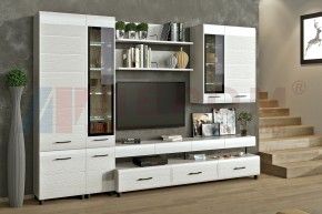 Гостиная Камелия Композиция 1 (Снежный ясень) в Троицке - troick.ok-mebel.com | фото