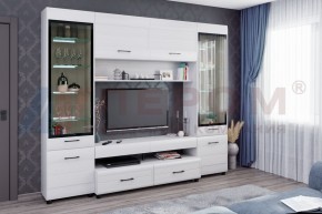 Гостиная Камелия Композиция 11 (Снежный ясень) в Троицке - troick.ok-mebel.com | фото
