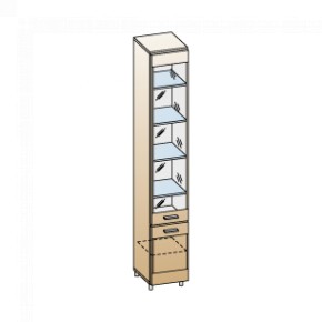 Гостиная Камелия Композиция 2 (Ясень Асахи) в Троицке - troick.ok-mebel.com | фото 8