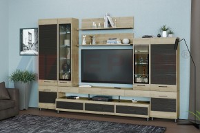 Гостиная Камелия Композиция 3 (Гикори Джексон светлый комбинированный) в Троицке - troick.ok-mebel.com | фото