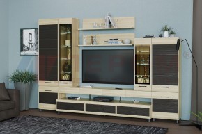 Гостиная Камелия Композиция 3 (Ясень Асахи комбинированный) в Троицке - troick.ok-mebel.com | фото