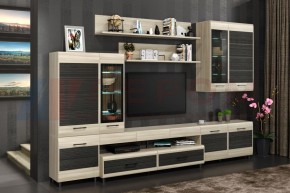 Гостиная Камелия Композиция 4 (Ясень Асахи комбинированный) в Троицке - troick.ok-mebel.com | фото