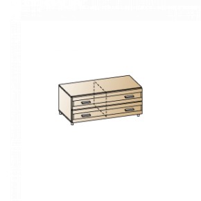 Гостиная Камелия Композиция 6 (Ясень Асахи) в Троицке - troick.ok-mebel.com | фото 6