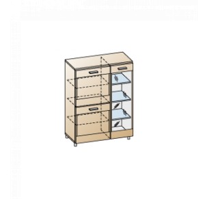 Гостиная Камелия Композиция 6 (Ясень Асахи) в Троицке - troick.ok-mebel.com | фото 7