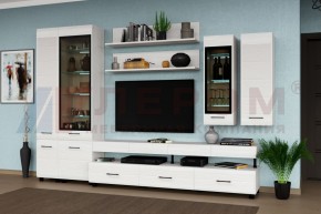 Гостиная Камелия Композиция 7 (Снежный ясень) в Троицке - troick.ok-mebel.com | фото