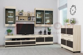 Гостиная Камелия Композиция 8 (Ясень Асахи комбинированный) в Троицке - troick.ok-mebel.com | фото