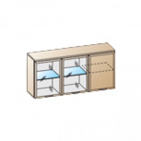 Гостиная Карина Композиция 10 (Гикори Джексон светлый) в Троицке - troick.ok-mebel.com | фото 8