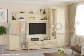 Гостиная Карина Композиция 12 (Ясень Асахи) в Троицке - troick.ok-mebel.com | фото