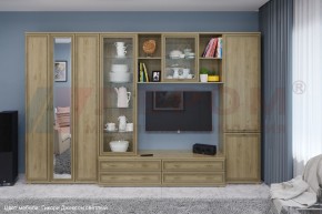 Гостиная Карина Композиция 15 (Гикори Джексон светлый) в Троицке - troick.ok-mebel.com | фото