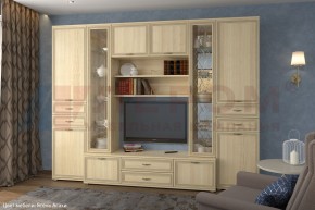 Гостиная Карина Композиция 17 (Ясень Асахи) в Троицке - troick.ok-mebel.com | фото