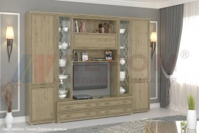 Гостиная Карина Композиция 19 (Гикори Джексон светлый) в Троицке - troick.ok-mebel.com | фото