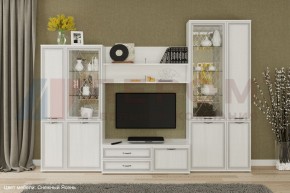 Гостиная Карина Композиция 24 (Снежный ясень) в Троицке - troick.ok-mebel.com | фото