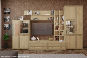 Гостиная Карина Композиция 5 (Гикори Джексон светлый) в Троицке - troick.ok-mebel.com | фото