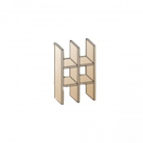 Гостиная Карина Композиция 6 (Ясень Асахи) в Троицке - troick.ok-mebel.com | фото 3