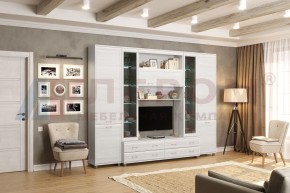 Гостиная Мелисса Композиция 9 (Снежный Ясень) в Троицке - troick.ok-mebel.com | фото