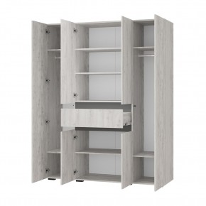 Гостиная Мрия (модульная) Бетон пайн светлый/Графит в Троицке - troick.ok-mebel.com | фото 16
