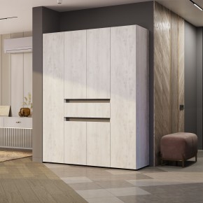 Гостиная Мрия (модульная) Бетон пайн светлый/Графит в Троицке - troick.ok-mebel.com | фото 18
