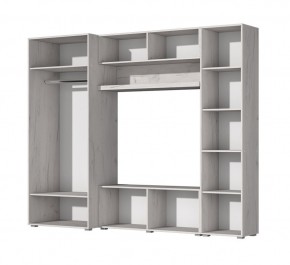 Гостиная Норден (Дуб Крафт белый) в Троицке - troick.ok-mebel.com | фото 3