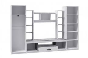 Гостиная СИДНЕЙ-2 ЛДСП Белый /ЛДСП Ателье светлое в Троицке - troick.ok-mebel.com | фото 2