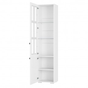 Гостиная Софт композиция 2 (Белый/Эмаль белая F26) в Троицке - troick.ok-mebel.com | фото 5