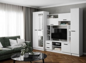 Гостиная СОЛО ЛДСП Белый в Троицке - troick.ok-mebel.com | фото