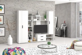 Гостиная Торонто (Белый текстурный) в Троицке - troick.ok-mebel.com | фото