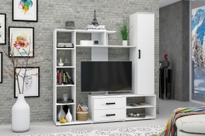 Гостиная Торонто (Белый текстурный) в Троицке - troick.ok-mebel.com | фото 3