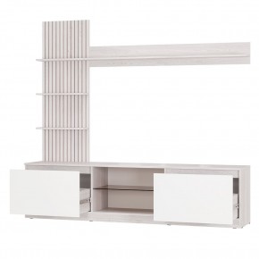 Гостиная Убер ГС-05 (ясень белый/белый) в Троицке - troick.ok-mebel.com | фото 3
