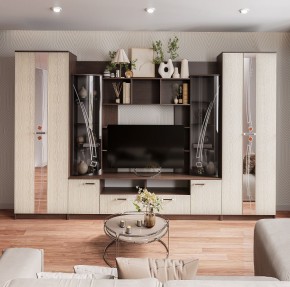 Гостиная Венеция (венге/лоредо) в Троицке - troick.ok-mebel.com | фото 3