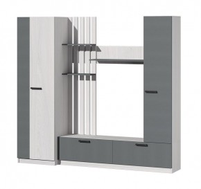 Гостиная Юджи (Анкор светлый/Графит) в Троицке - troick.ok-mebel.com | фото 2