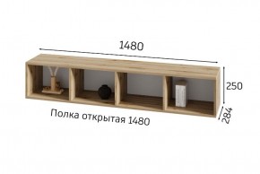 ХЛОЯ Гостиная (Дуб Вотан/Обсидиан) модульная в Троицке - troick.ok-mebel.com | фото 8
