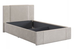 ХЛОЯ Кровать 1200 каркас (галька велюр) в Троицке - troick.ok-mebel.com | фото