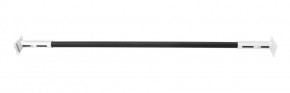 Турник раздвижной 1250-1500 цв. белый-черный FLEXTER PROFI в Троицке - troick.ok-mebel.com | фото