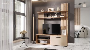 КАРОЛИНА Гостиная (дуб вотан/кашемир) в Троицке - troick.ok-mebel.com | фото