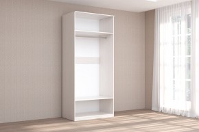 Кэт-4 Шкаф 2-х ств (2 дв зерк) (МДФ Бодега белая) в Троицке - troick.ok-mebel.com | фото 2