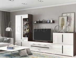 КИМ Тумба 4-х створчатая (белый) в Троицке - troick.ok-mebel.com | фото 2