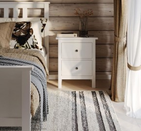 Комод 02 Кантри белый с двумя ящиками в Троицке - troick.ok-mebel.com | фото 4