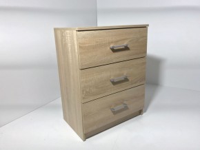 Комод 3 ящика (дуб сонома) в Троицке - troick.ok-mebel.com | фото