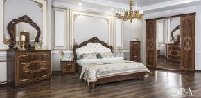 Комод 4 ящика с Зеркалом Патрисия (караваджо) в Троицке - troick.ok-mebel.com | фото 4