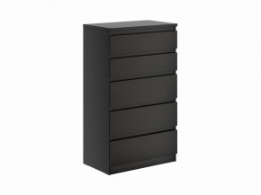 Комод КАСТОР с пятью ящиками, цвет Дуб Венге в Троицке - troick.ok-mebel.com | фото